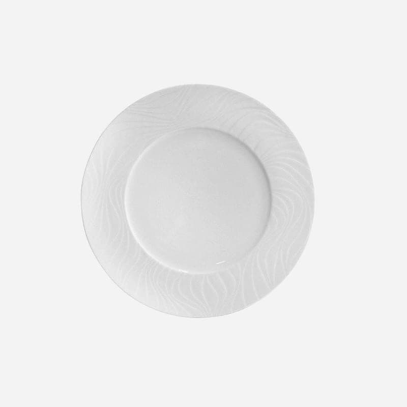 Assiette en porcelaine 25cm — Riviera Loc Events