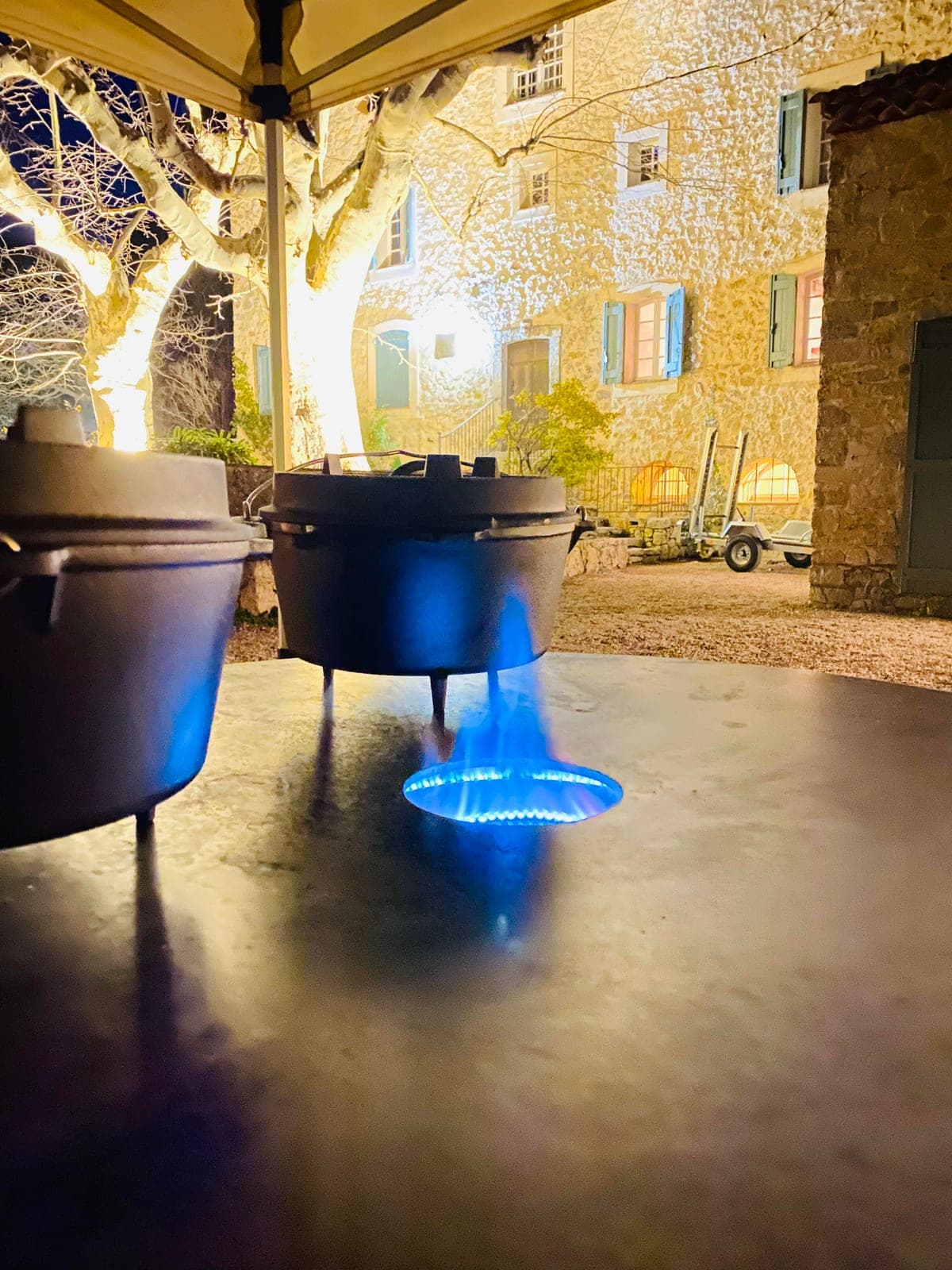 Brasero à gaz XL (vue 2)