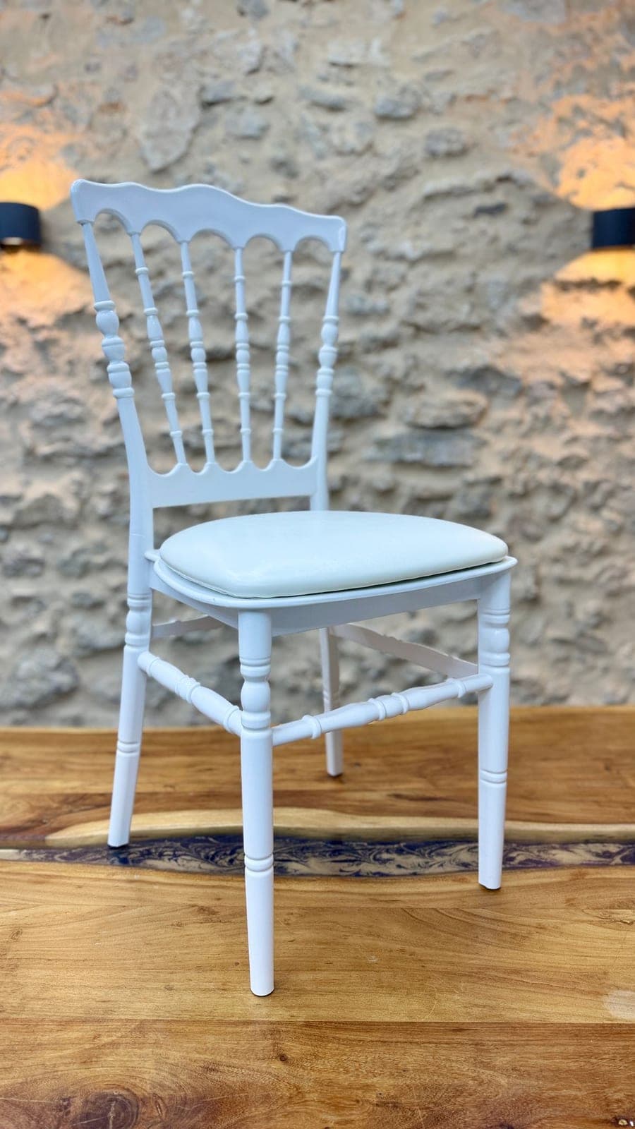 Chaise Napoléon Blanche (vue 4)