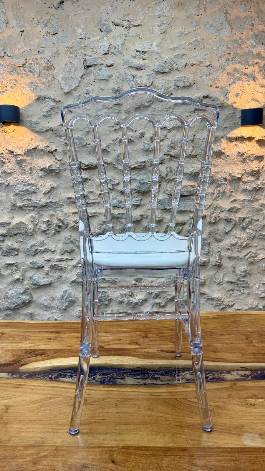 Chaise Napoléon III transparente (vue 5)