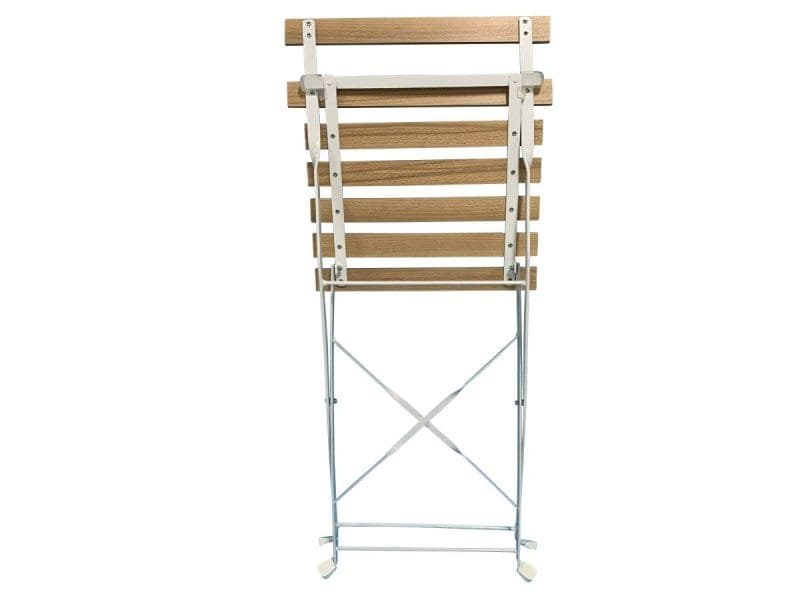 Chaise pliante SQUARE à lattes BOIS (vue 4)