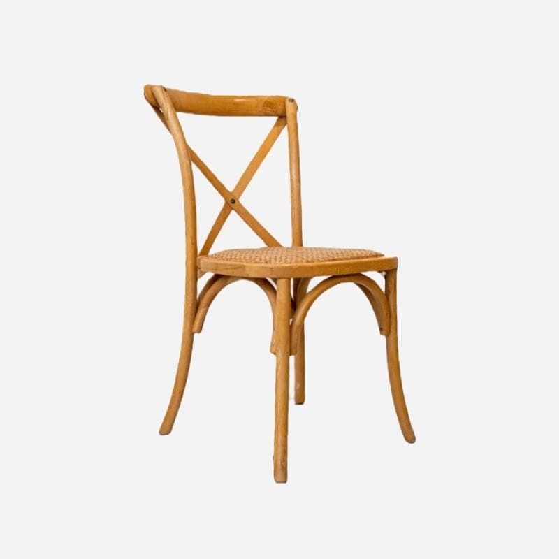 Chaise Saint Remy en Bois Brut — Riviera Loc Events
