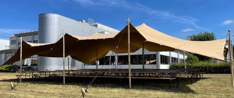 Tente stretch nomade 37,5 m2 (vue 2)