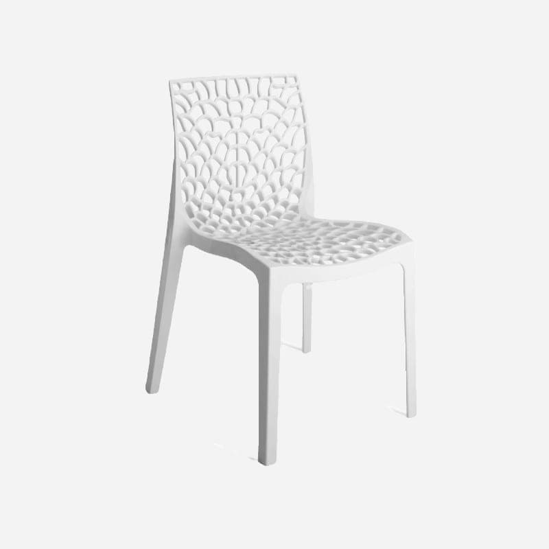 Chaise Gruvyer blanche — Riviera Loc Events